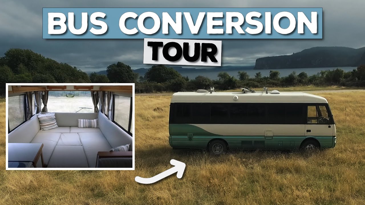 Красивая переделка автобуса своими руками | Mitsubishi Fuso Rosa
