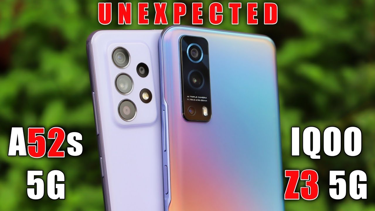 Samsung a52s vs iqoo z3 camera comparison | A52s 5g vs Iqoo z3 5g |