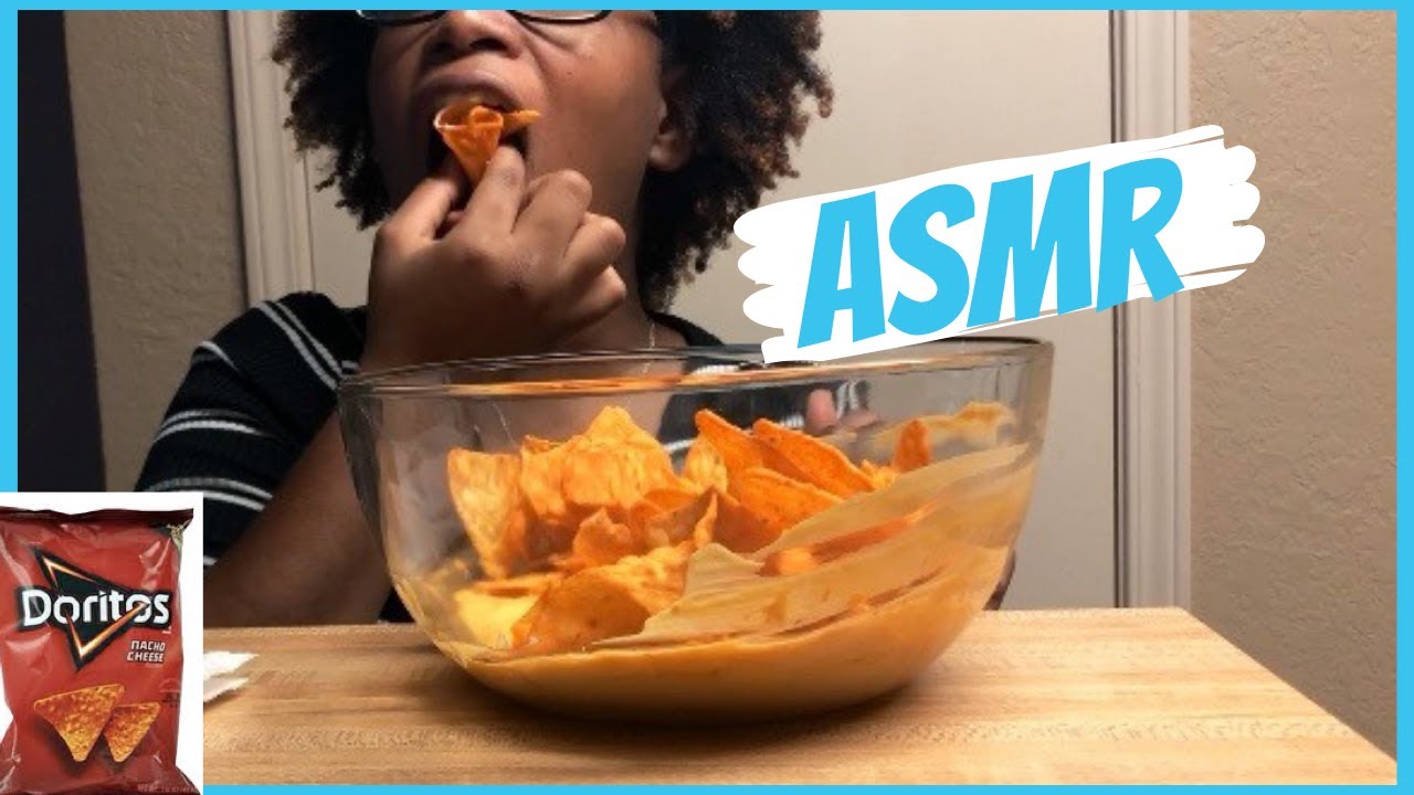 ASMR Nacho Cheese Doritos Chips Mukbang | No Talking | Crunchy Eating Sounds