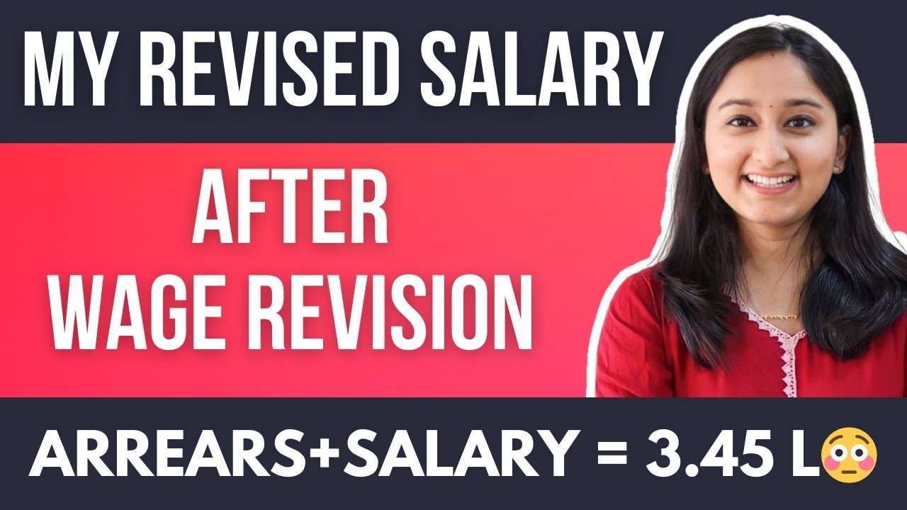 My revised Salary Slip 2024 as Bank PO after Wage Revision  | How much arrears I received??