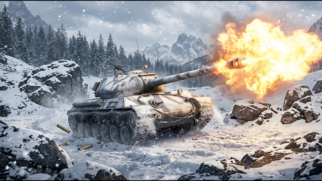 Три отметки на стволе 53TP | World of Tanks Blitz