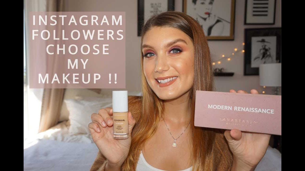 INSTAGRAM FOLLOWERS CHOOSE MY MAKEUP | HAILEY FUCHS
