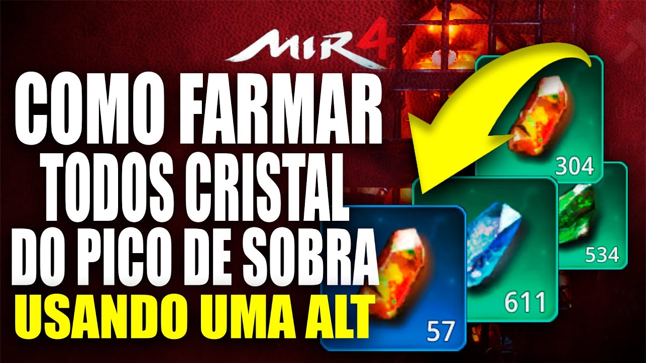 FAÇA ISSO E FARME MUITO CRISTAL NO PICO SECRETO NO MIR4 COM UMA ALT