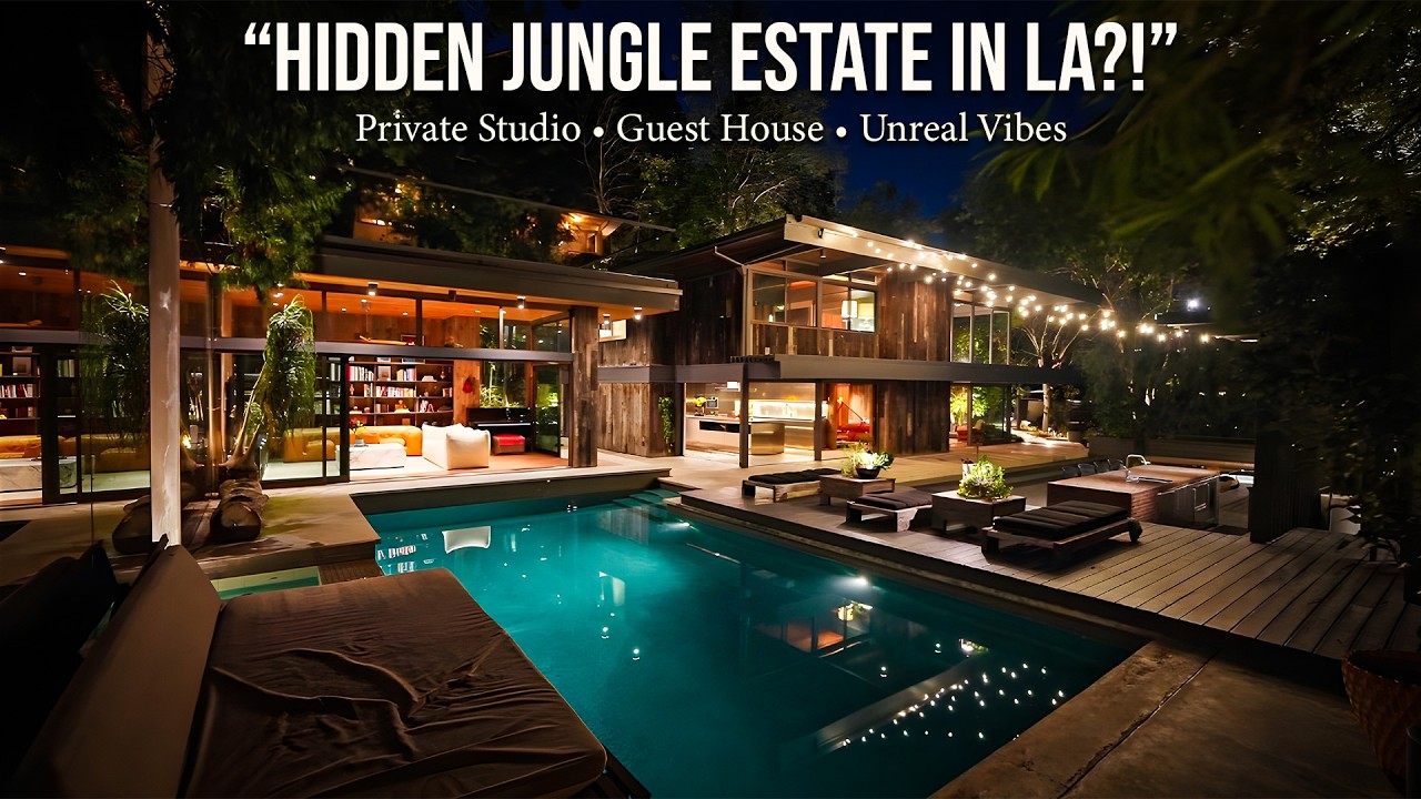 Inside a Hidden Creative Estate in Los Angeles 🌴 | Private Studio & Guest House