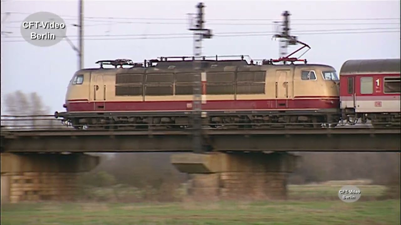 Baureihe 103 Gestern&Heute