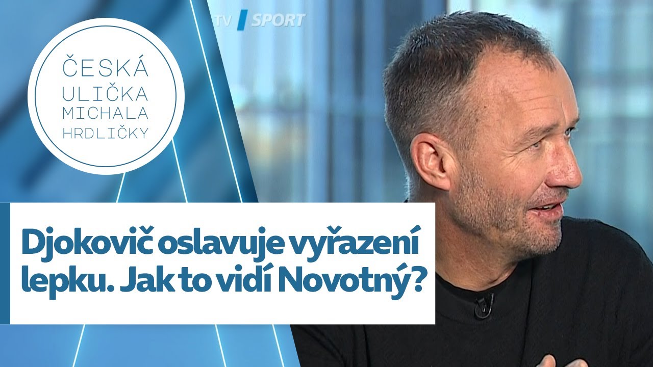 Djokovič oslavuje vyřazení lepku. Jak to vidí fyzioterapeut Novotný?