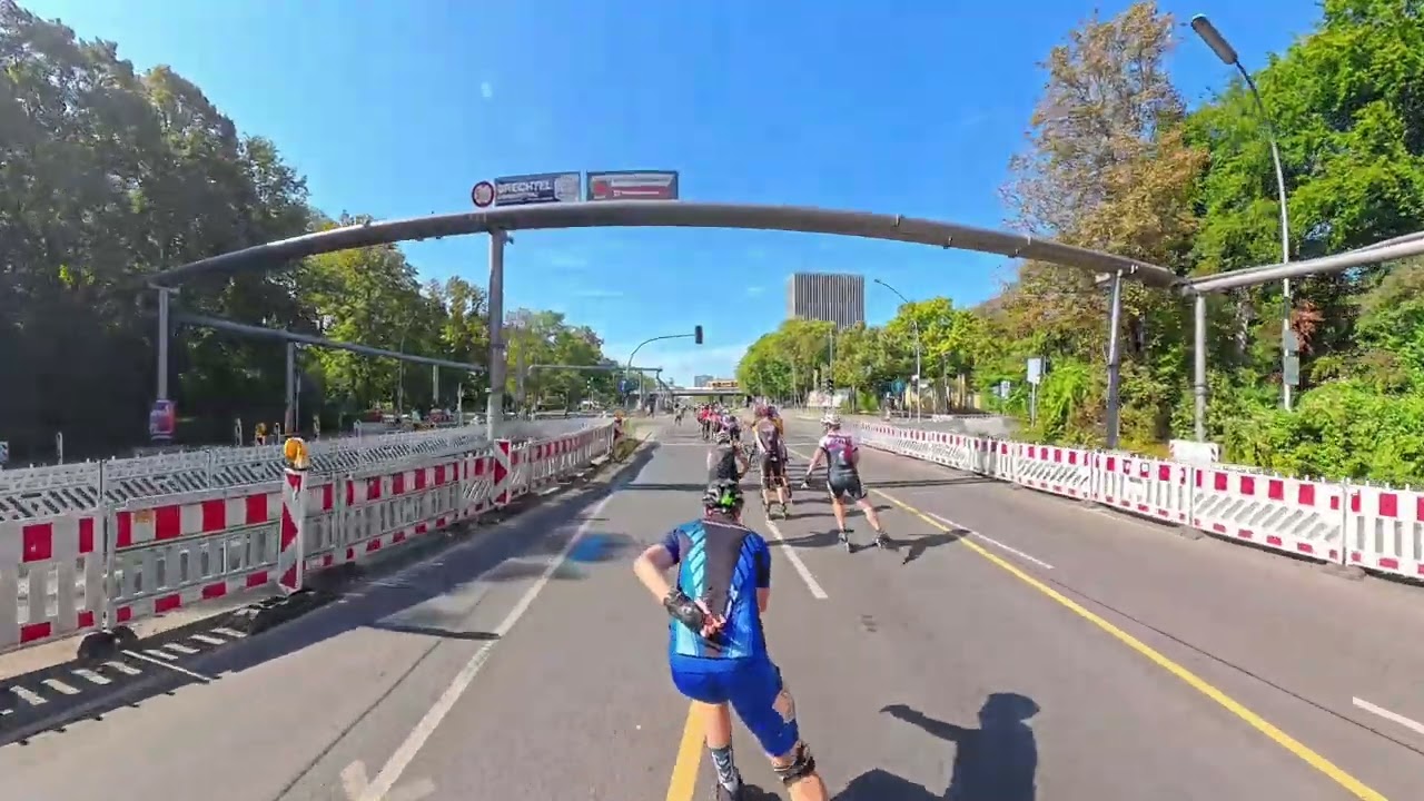 51. BMW Berlin Inline Skating Marathon 2025 - end of block C