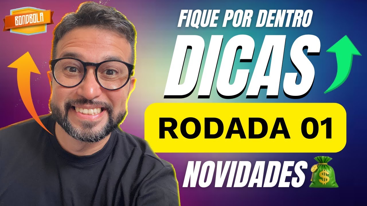DICAS #1 RODADA | CARTOLA FC 2026 | NOVIDADES | DICAS PARA MITAR | VALORIZAR | ESCALAÇÃO TIME FORTE