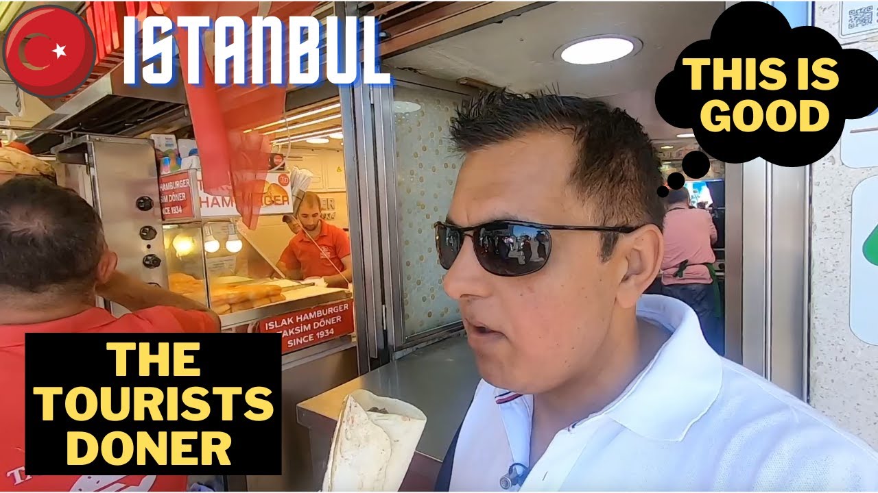 CHEAP DONER KEBAB IN ISTANBUL | TURKISH FOOD IN ISTANBUL EAT LIKE A LOCAL