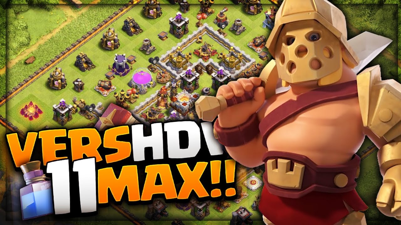 Clash of Clans | Vers l'HDV 11 max #05 - Gardien Max !!