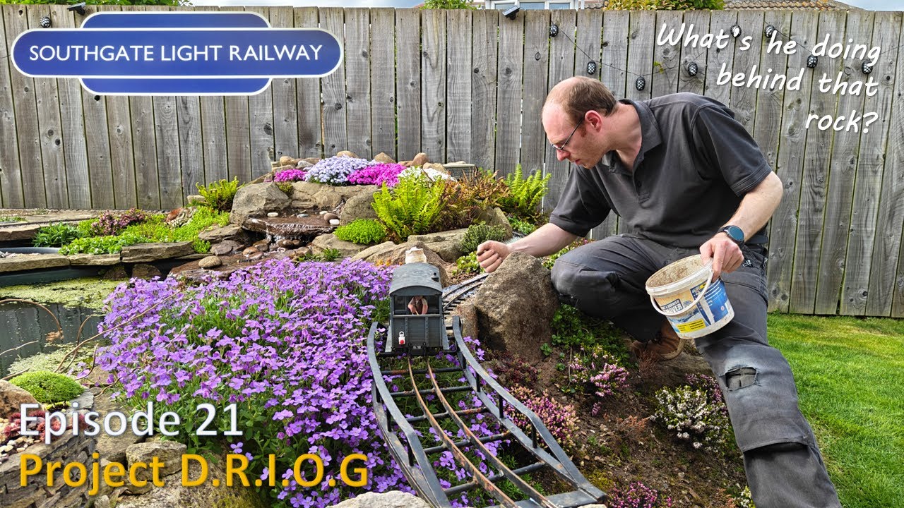 Project Driog - Episode 21 - A 16mm Garden Railway