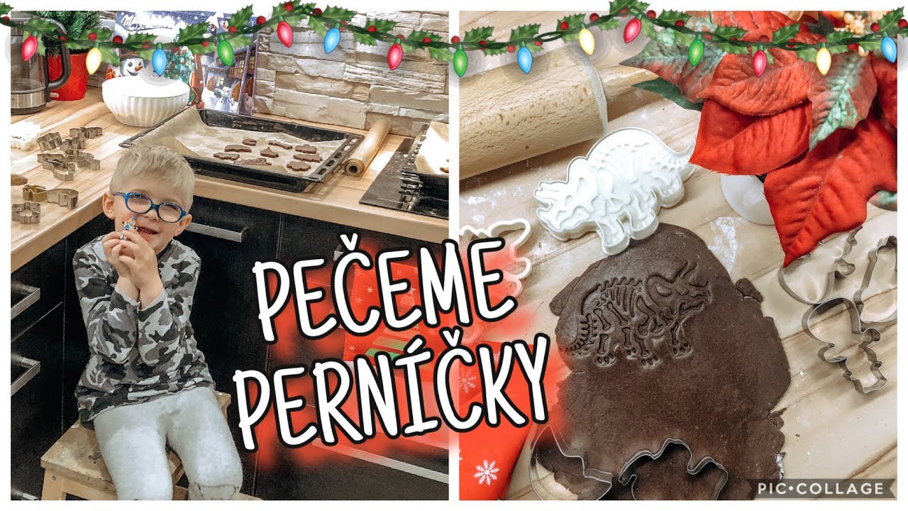 PEČEME S DĚTMI PERNÍČKY ✨🎄| VLOGMAS #2 🎄| VÁNOCE 2020 🎁
