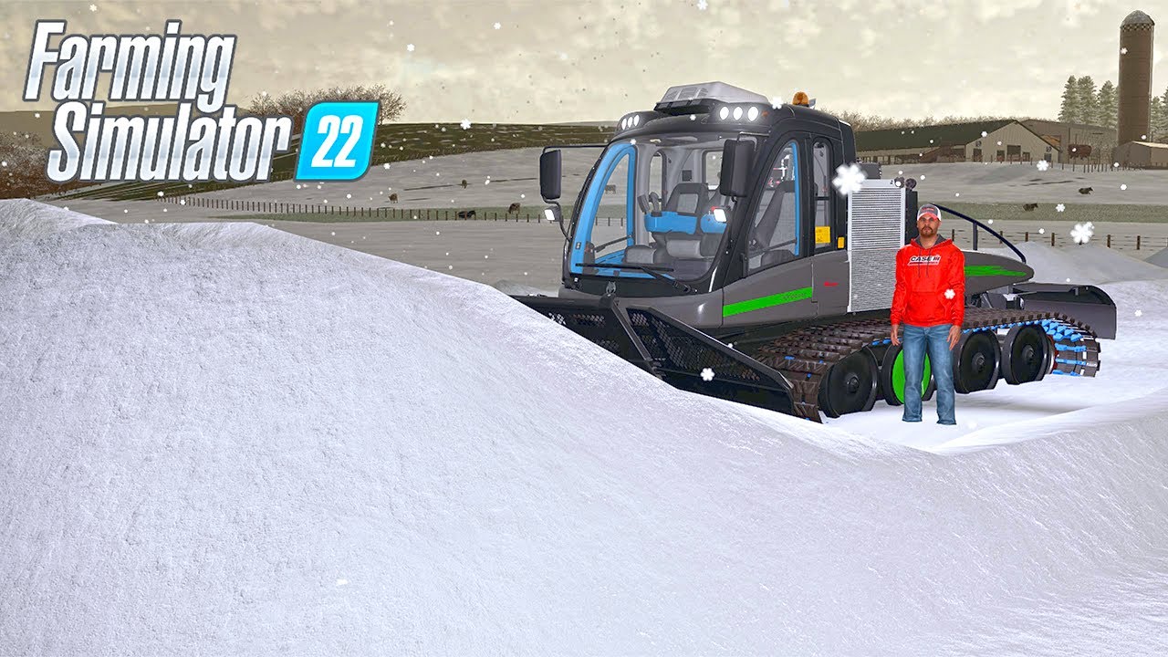 Snowplowing Country Roads! (Massive Snow Piles!)