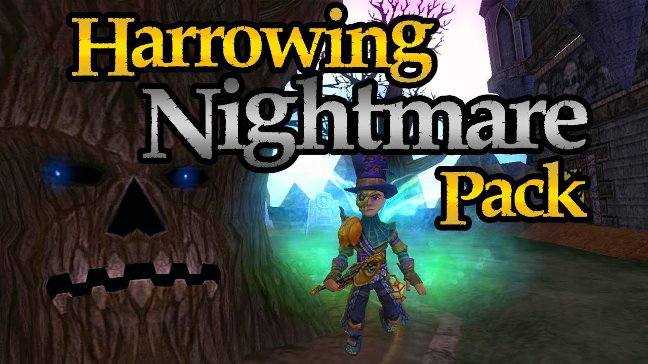 Wizard101: Opening a Bunch of Harrowing Nightmare Packs
