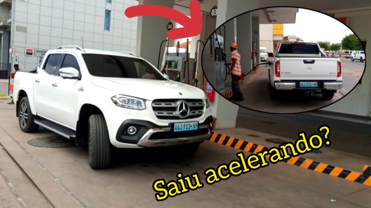 CAMIONETA DE MERCEDES BENZ X350D TURBO A ABASTECER⛽⛽