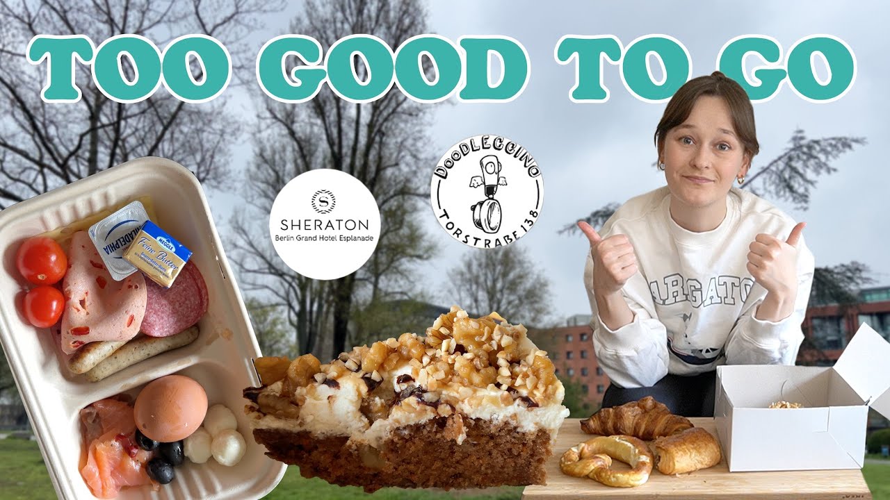 TOO GOOD TO GO Berlin | Doodleccino & Sheraton Grand Hotel Esplanade