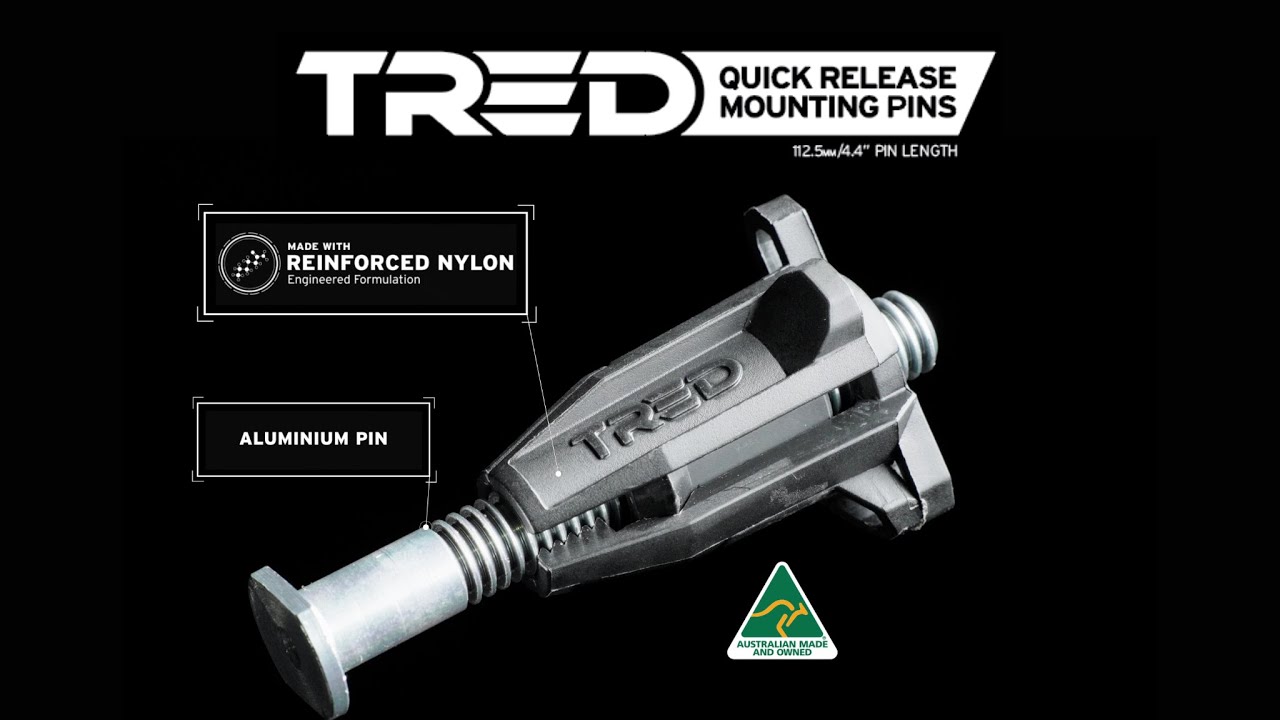 TRED Quick Release Mounting Pins