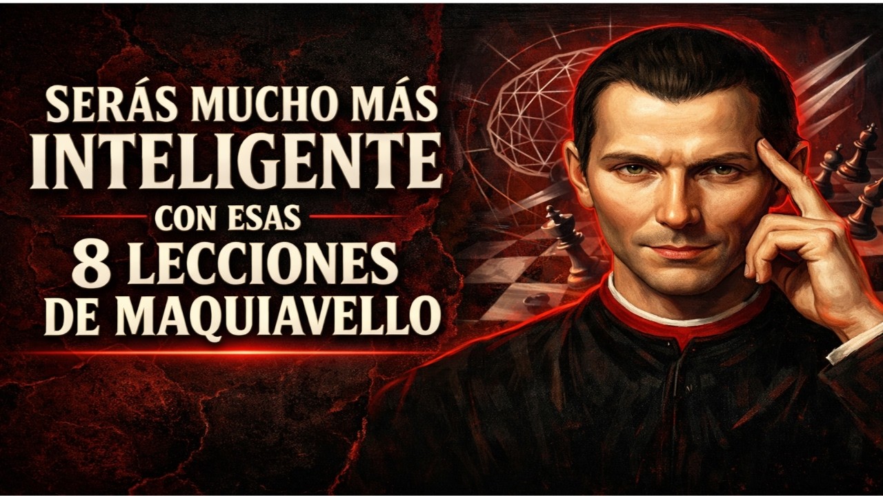 La INTELIGENCIA OSCURA de MAQUIAVELO: 8 Reglas para que NADIE vuelva a MANIPULARTE en 2026