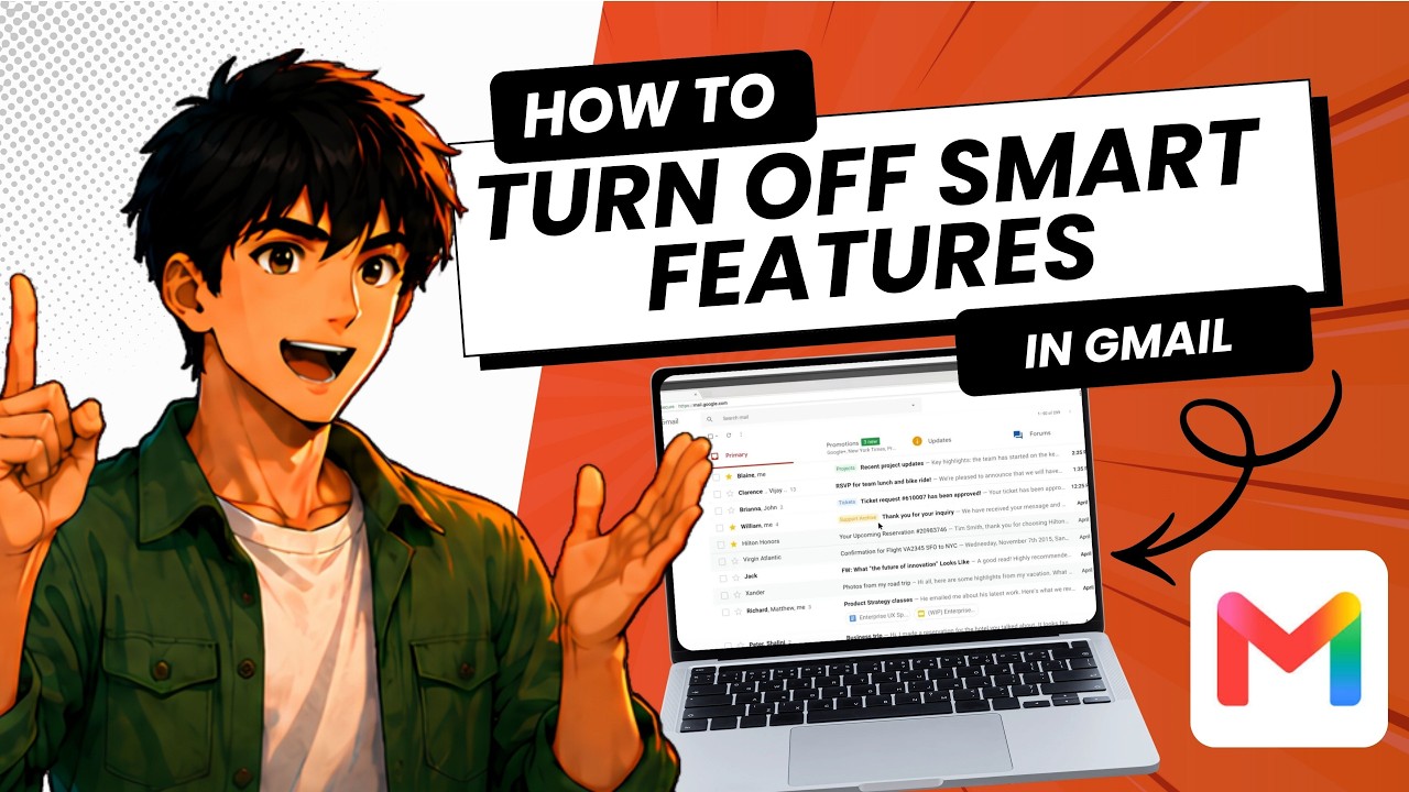 How to Turn Off Google Workspace Smart Features in Gmail (Easy Guide)