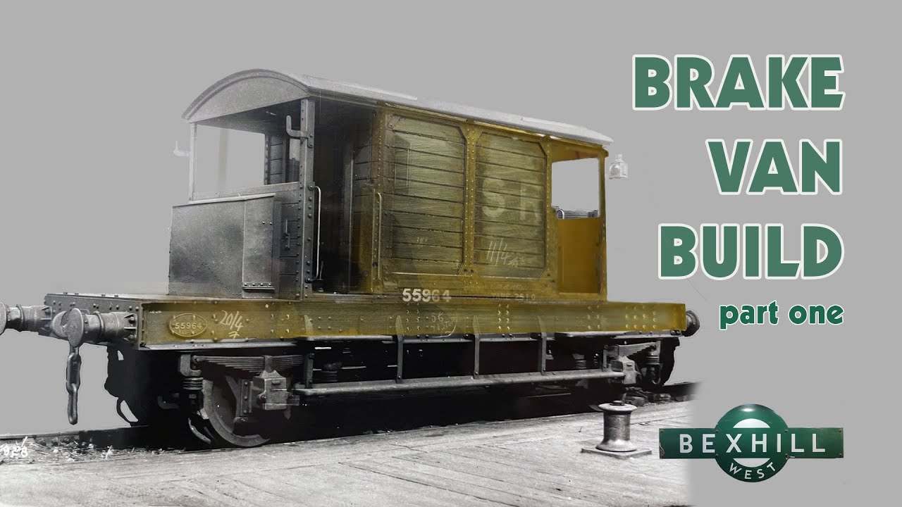S2 E19 Bexhill West Model Railway | Etched Brass Brake Van Kit Build | Part One