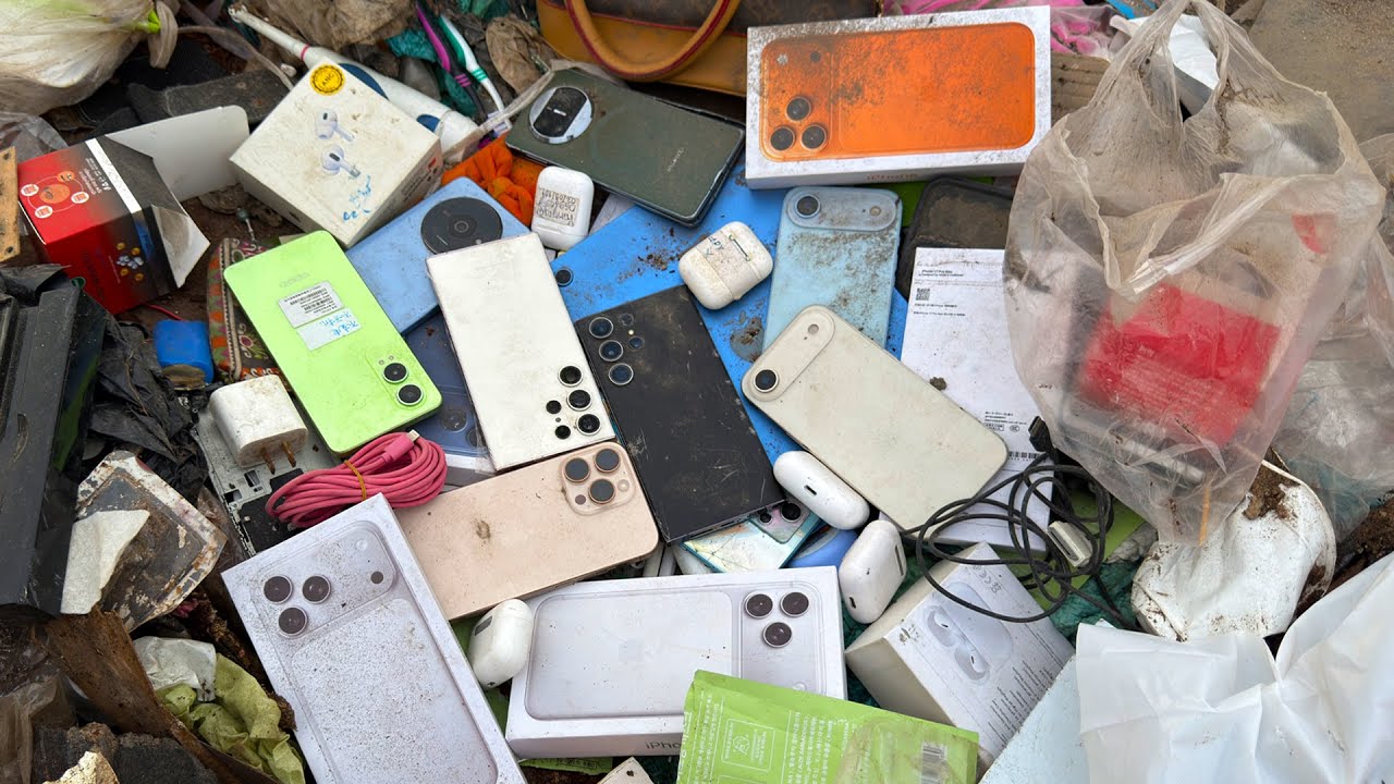 😯Great Day!! 🤫 i found iPhone 17_16 pm_AirPod Pro_ Galaxy S23 Ultra || Restore Galaxy S23 Ultra!!