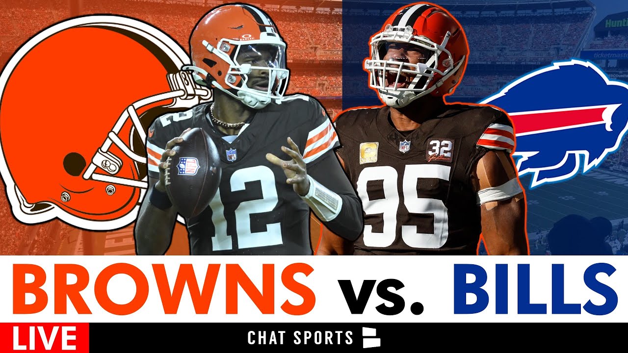 Shedeur Sanders vs. Bills! Browns Live Streaming Scoreboard On CBS, Myles Garrett NFL Sack Record 👀