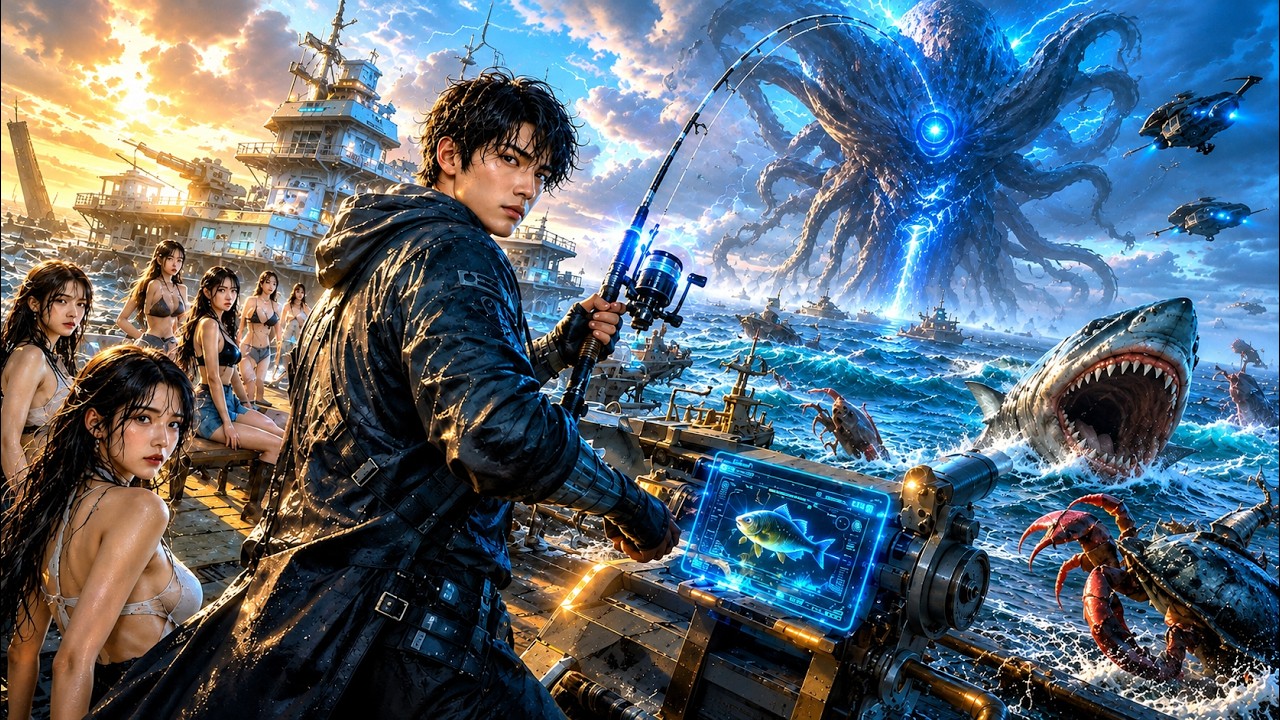 Sous la mer post-apocalyptique, il &eacute;veille un Syst&egrave;me, invoque des joueurs et cr&eacute;e sa forteresse !