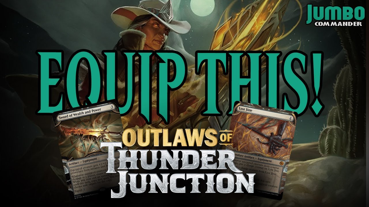 Outlaws of Thunder Junction has Premier Equipment for Commander