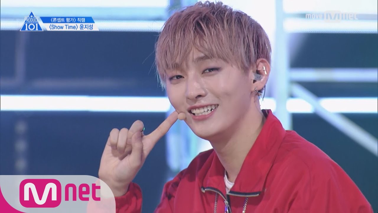 PRODUCE 101 season2 [단독/직캠] 일대일아이컨택ㅣ윤지성 - It′s ♬Show Time @콘셉트 평가 170602 EP.9