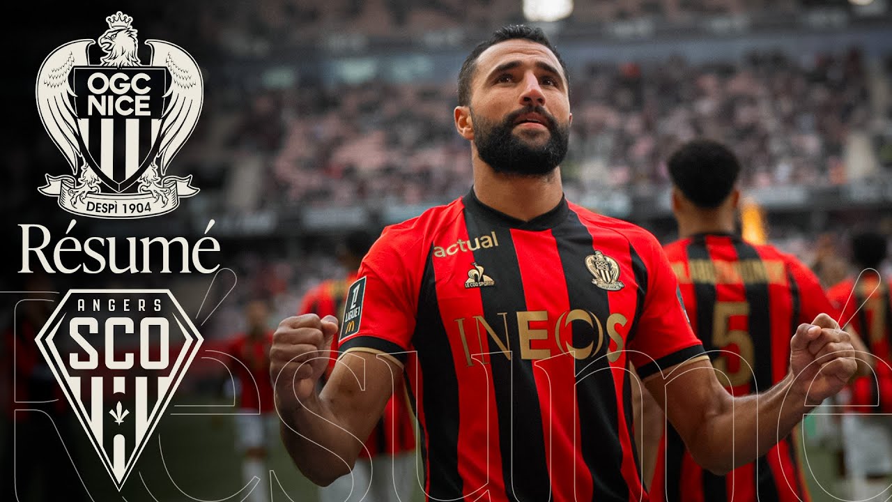 R&eacute;sum&eacute; : Nice - Angers (2-1) I J30 - Ligue 1 McDonald's 2024-2025