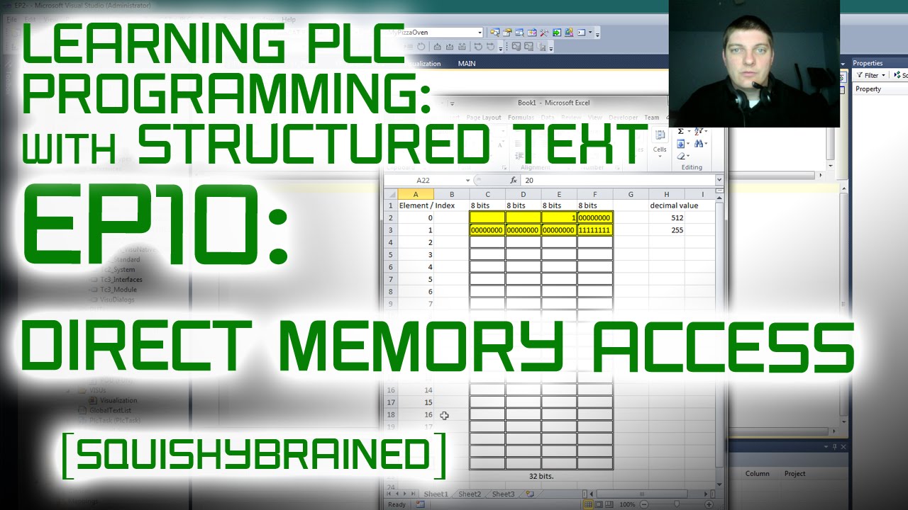 Изучение ПЛК с использованием структурированного текста — EP10 — Указатели и работа с памятью
