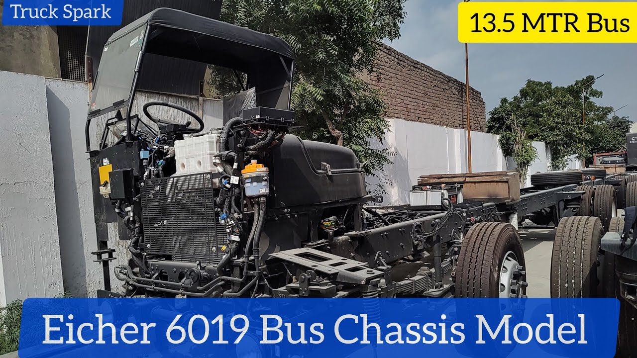 Eicher Pro 6019 Bus Chassis BS6 Phase-2 || Features & Specifications #eicherbus #truckspark #buses