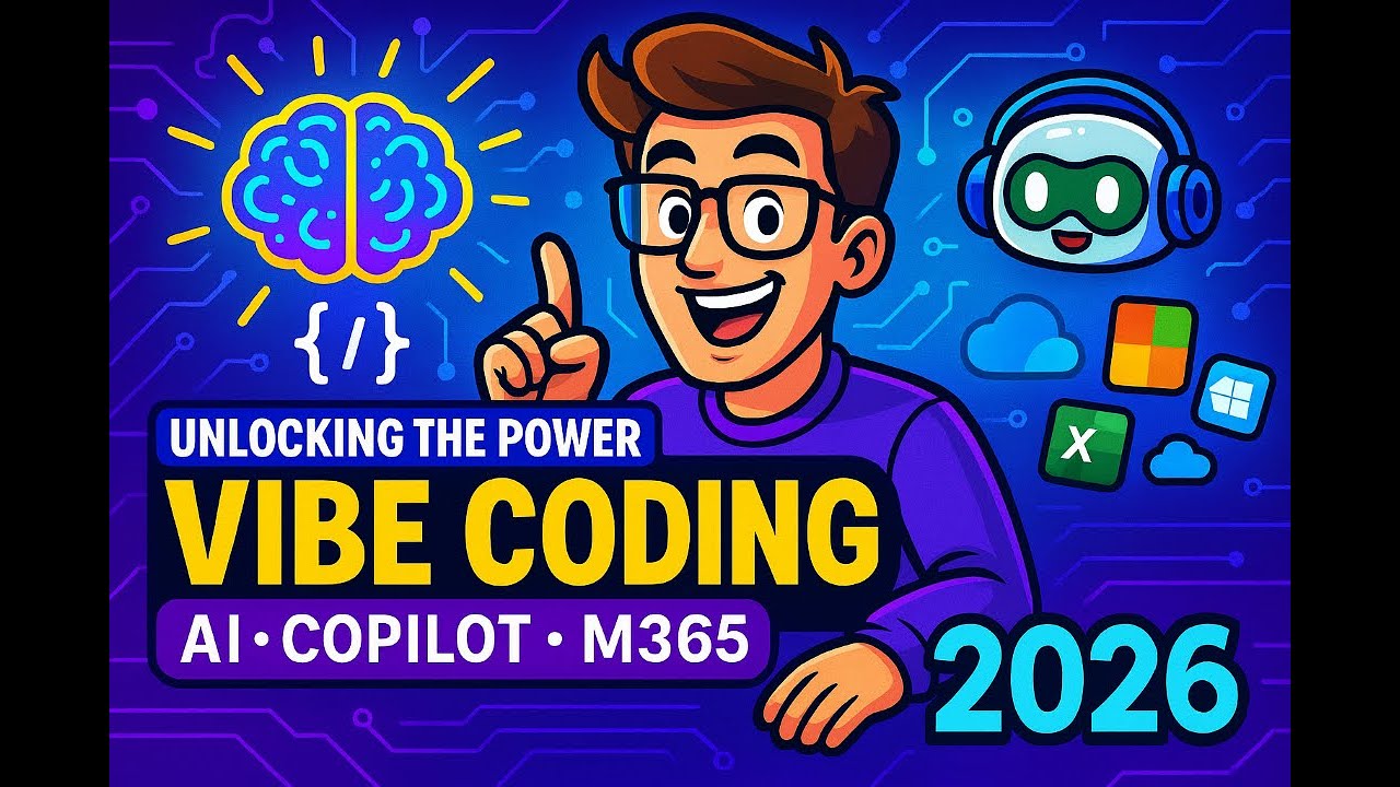 Unlocking the Power of Vibe Coding: AI, GitHub Copilot & Microsoft 365 Secrets for 2026!