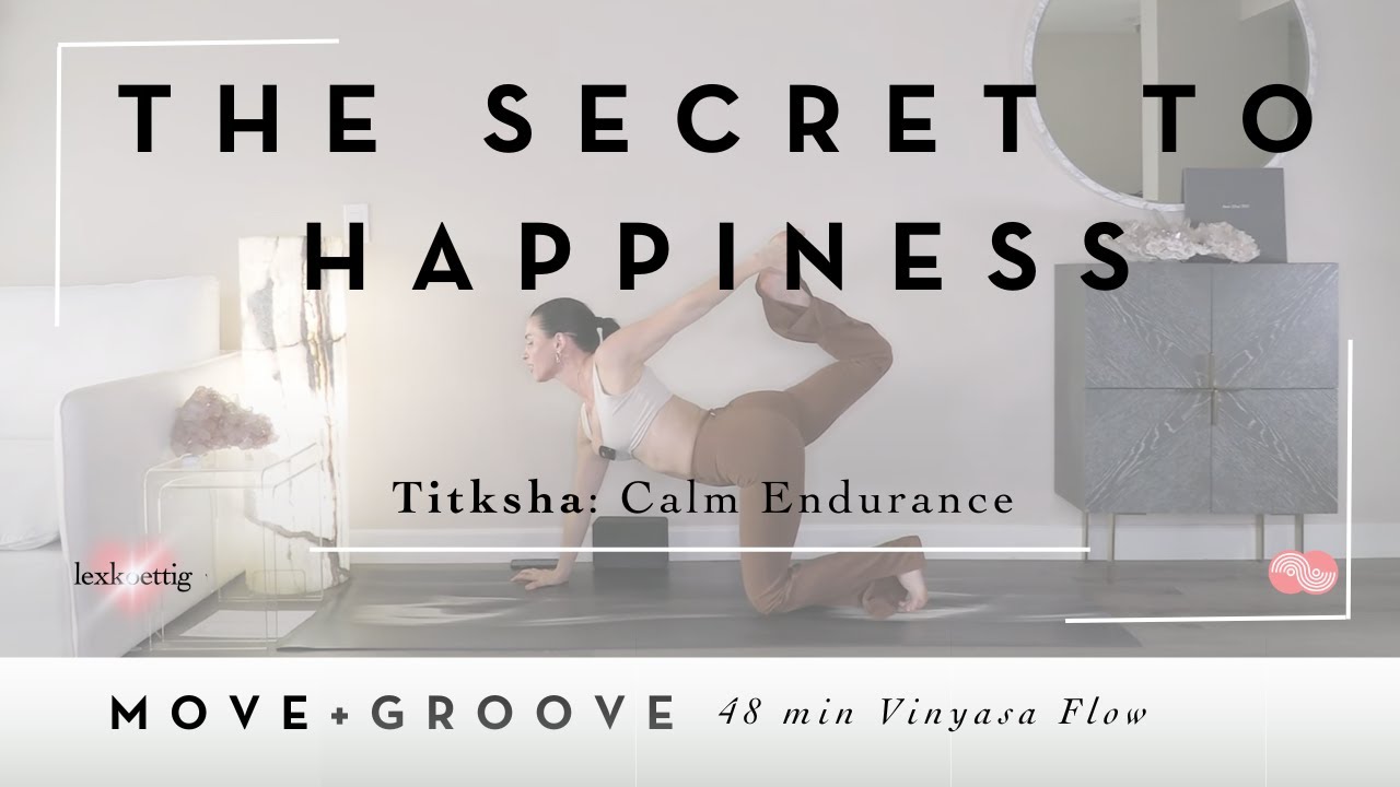 Happiness Yoga Flow with Movement | Move and Groove Yoga Flow