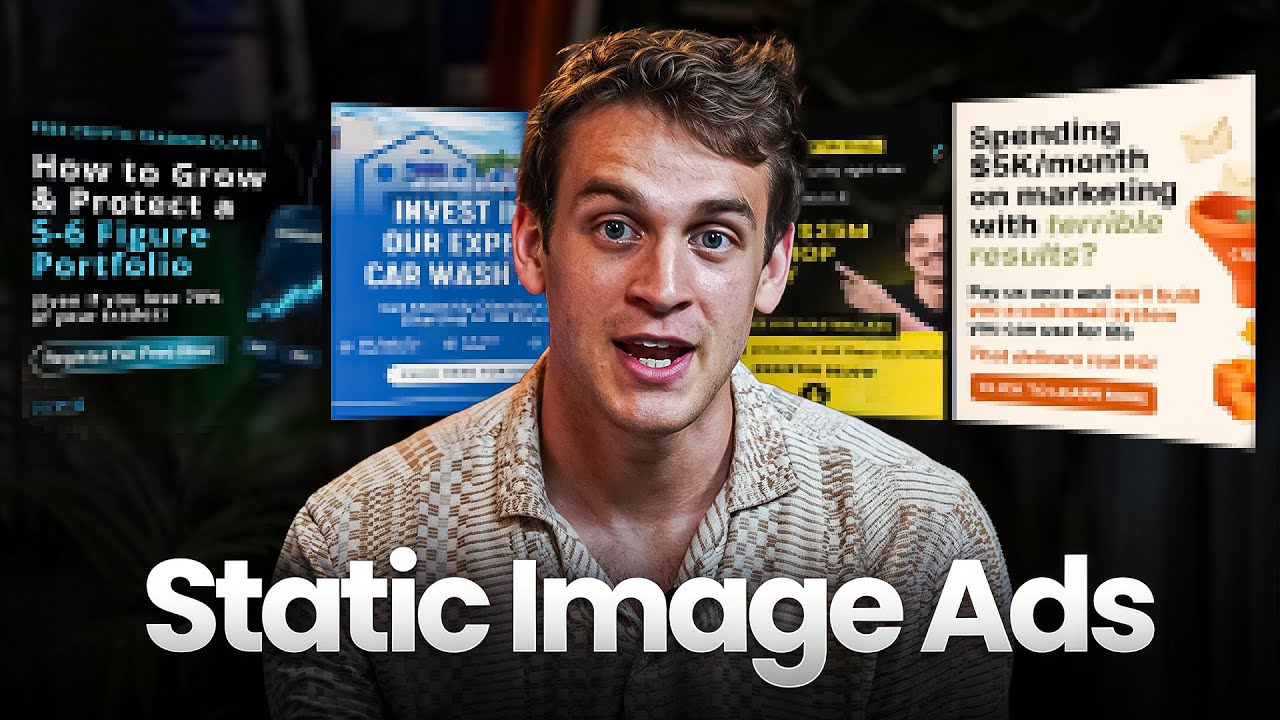 What I Learned Running $50M+ in Static Image Ads [FREE COURSE]