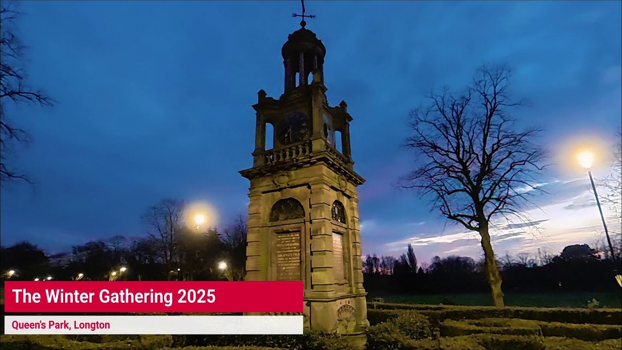 Urban Wilderness Winter Gathering 2025, Queen's Park, Longton, A Free Local Lantern Parade