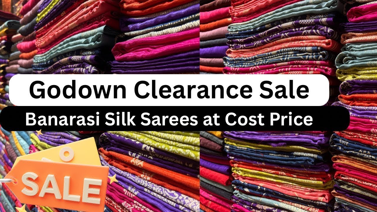 Cheapest Banarasi Saree Wholesaler in Varanasi | Bottom Range Collection 2026