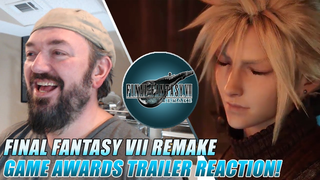 Final Fantasy VII Remake Game Awards Trailer REACTION!
