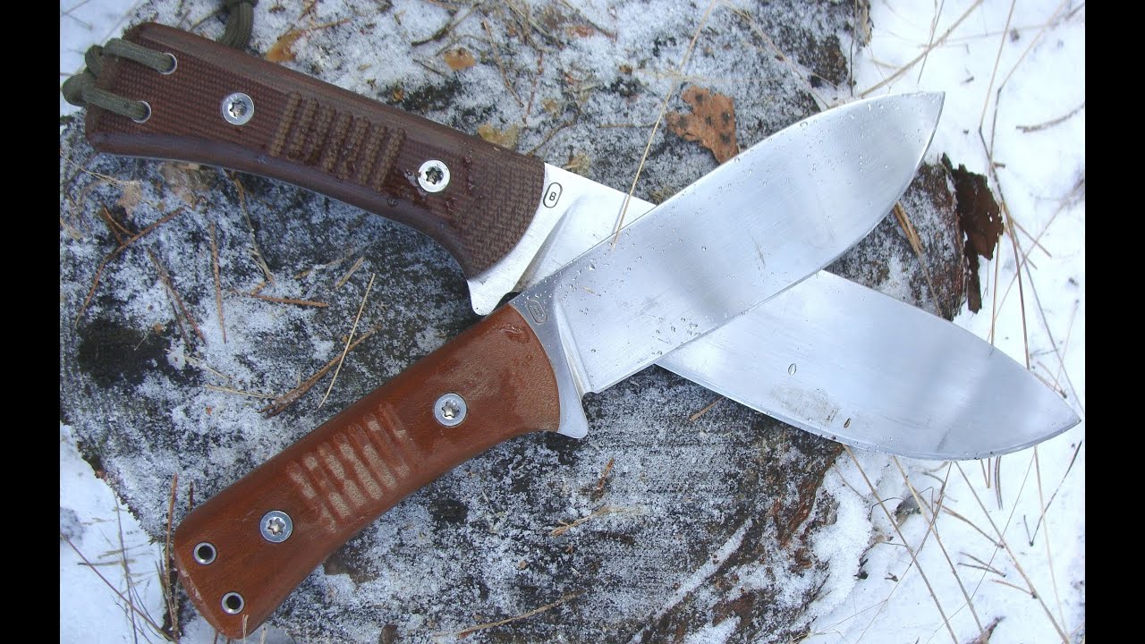 Nože - BSK2 a BSK mini porovnání