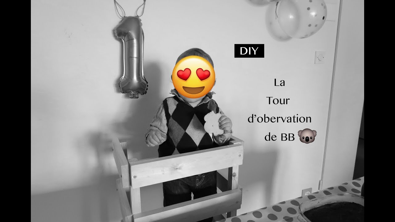 DIY - Tour d'observation inspiration Montessori
