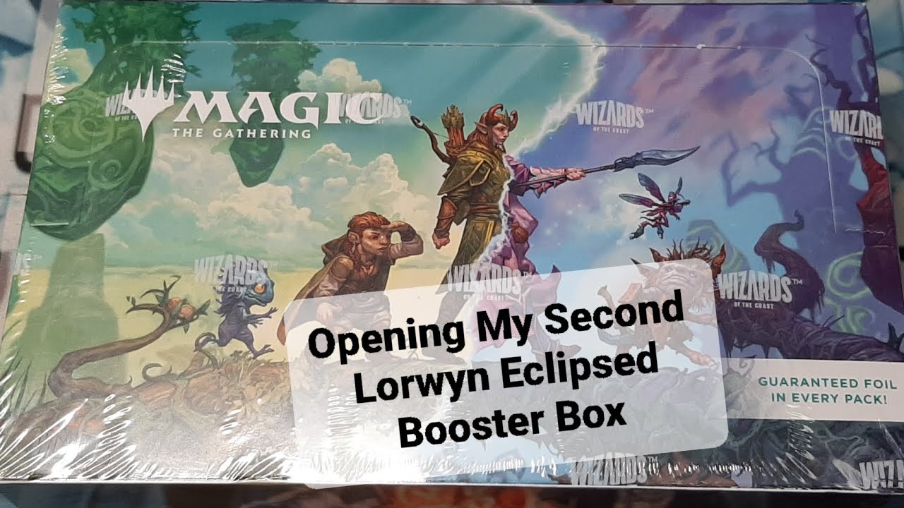 Открываю свой второй бустерный бокс Lorwyn Eclipsed.