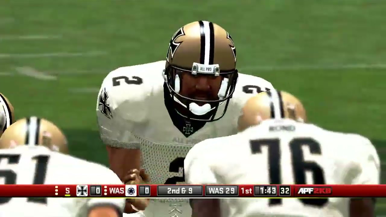 127 Online Match VS. COACHTY 2K Sports - All Pro Football 2K8 LIVE GAMEPLAY