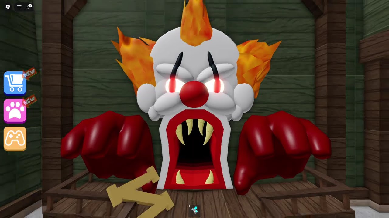 Escape The Carnival of Terror Obby! roblox! Gameplay Walkthrough No Death 4K