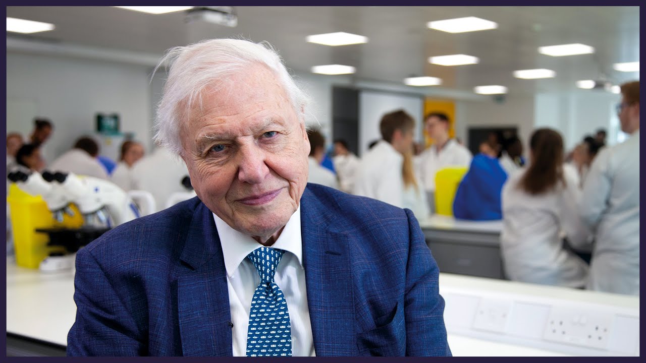 Sir David Attenborough at Keele