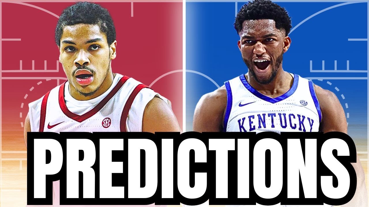 Arkansas vs. Kentucky PREDICTION | 2025-26 SEC Basketball Predictions