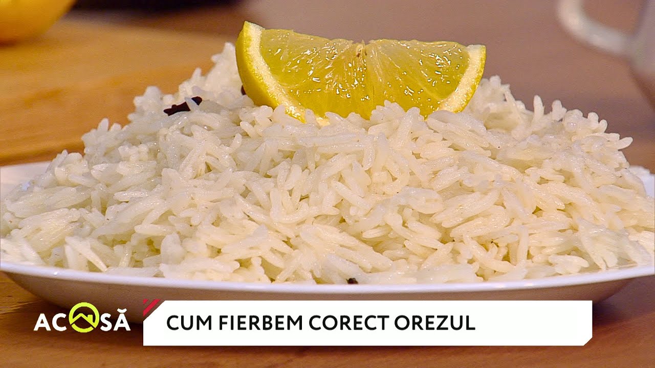 Cum fierbem corect orezul, cum îl spălăm şi cât timp îl lăsăm la foc