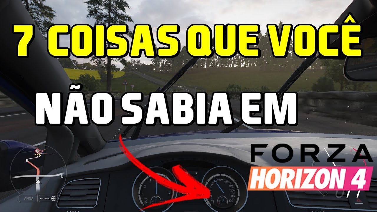 7 coisas que você não sabia em Forza Horizon 4