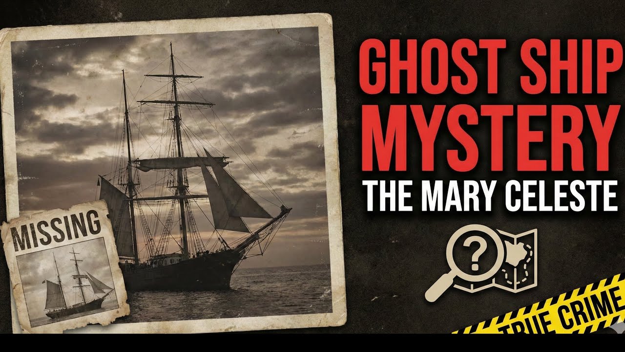 The Mary Celeste Ghost Ship: True Crime Word Puzzle & Relax