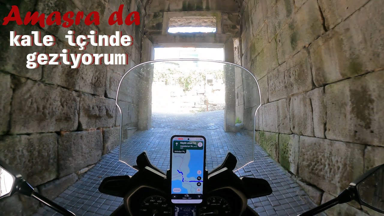 Kuzey turu 2. bölüm - Amasra - Kale içinde geziyorum- 08.09.2025
