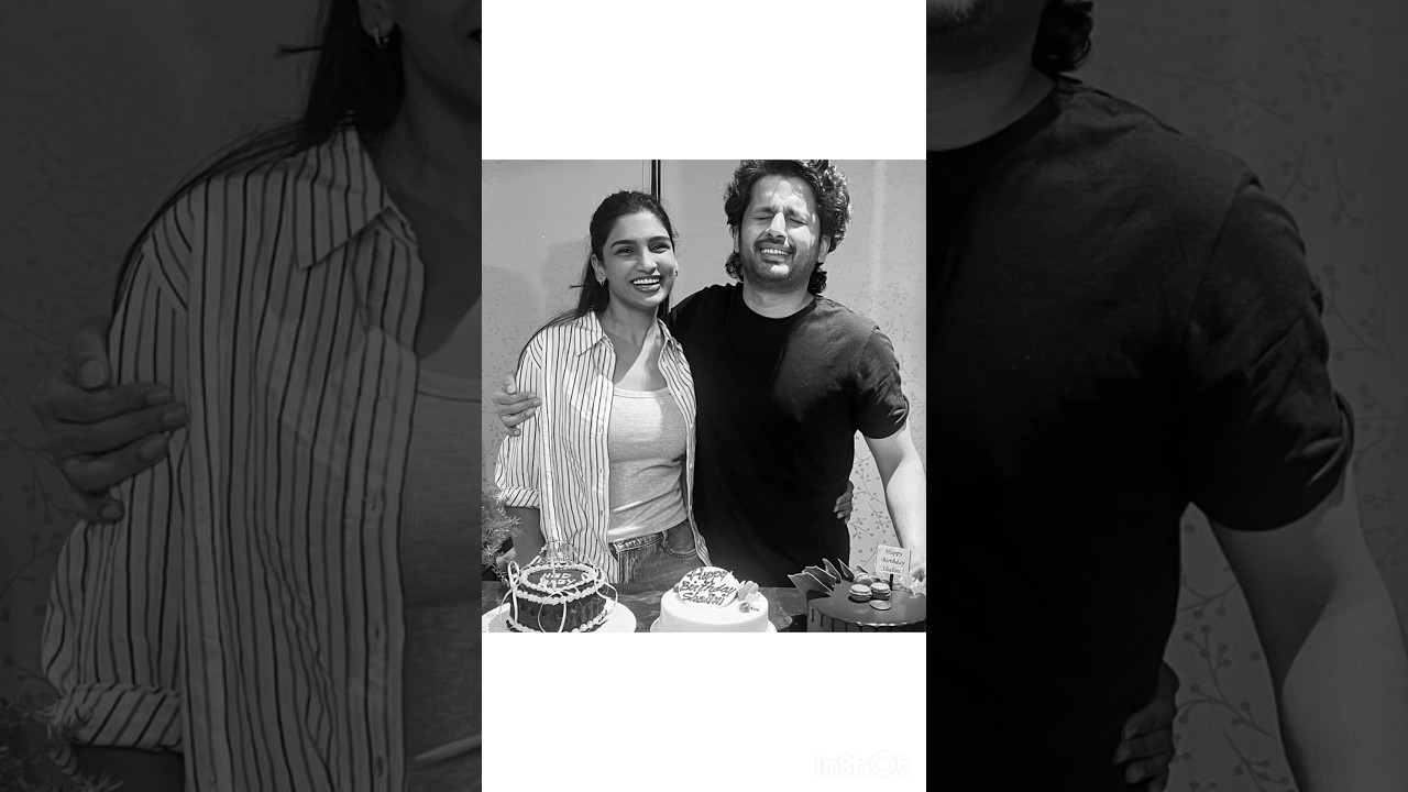 nithin wife's birthday celebration by Nithin 😍🧿 #nithin #birthdaycelebration #shalini #lovelymoments